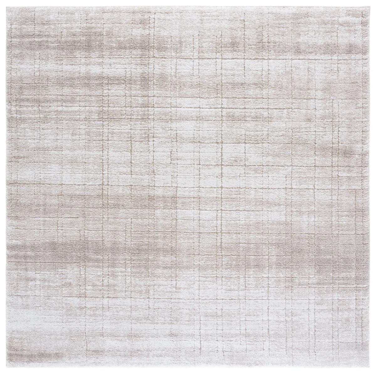 Safavieh Northport 800 6'-7" x 6'-7" Rug in Taupe / Ivory