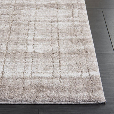 Safavieh Northport 800 4'-0" x 6'-0" Rug in Taupe / Ivory