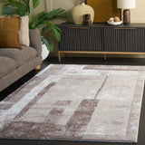 Safavieh Northport 800 4'-0" x 6'-0" Rug in Taupe / Ivory