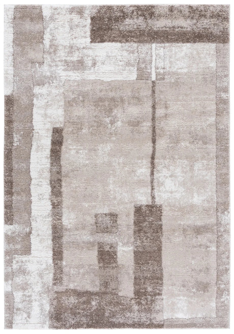 Safavieh Northport 800 4'-0" x 6'-0" Rug in Taupe / Ivory
