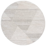 Safavieh Northport 6'-7" x 6'-7" Rug in Ivory / Grey