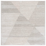 Safavieh Northport 6'-7" x 6'-7" Rug in Ivory / Grey