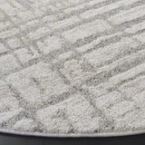 Safavieh Northport 6'-7" x 6'-7" Rug in Ivory / Grey