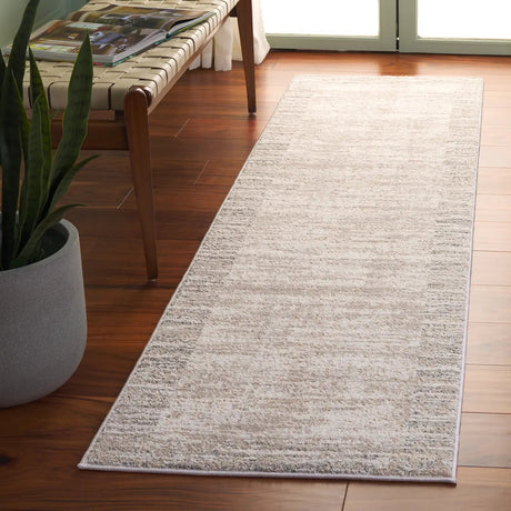 Safavieh Northport 2'-2" x 8'-0" Rug in Ivory / Grey