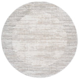 Safavieh Northport 6'-7" x 6'-7" Rug in Ivory / Grey