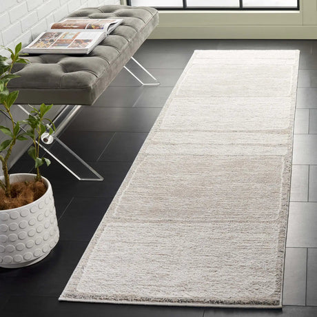 Safavieh Northport 2'-2" x 10'-0" Rug in Ivory / Grey