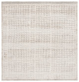 Safavieh Northport 6'-7" x 6'-7" Rug in Ivory / Dark Grey