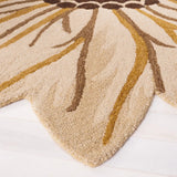 Safavieh Novelty 6'-0" x 6'-0" Rug in Gold / Beige