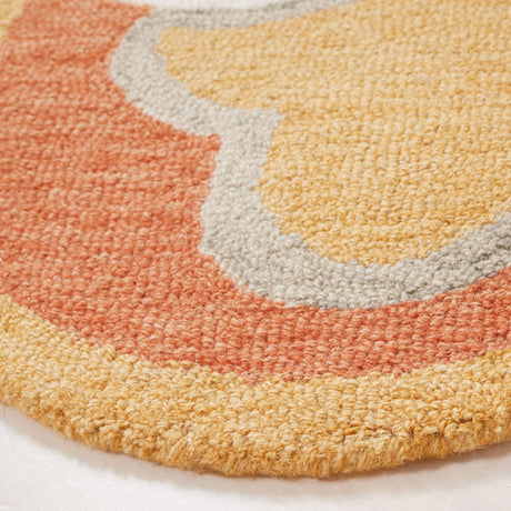 Safavieh Novelty Nov107A Rust/Gold Rug.