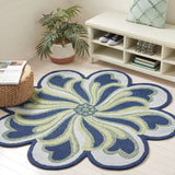 Safavieh Novelty Nov107N Navy/Green Rug.