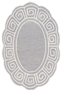 Safavieh Novelty 3'-0" x 5'-0" Rug in Grey / Ivory