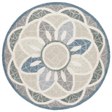 Safavieh Novelty 6'-0" x 6'-0" Rug in Grey / Blue