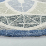 Safavieh Novelty 5'-0" x 5'-0" Rug in Grey / Blue