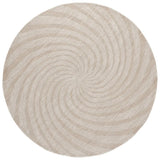 Safavieh Novelty 6'-0" x 6'-0" Rug in Beige / Ivory