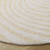 Safavieh Novelty 3'-0" x 3'-0" Rug in Light Gold / Ivory