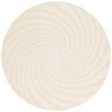 Safavieh Novelty 3'-0" x 3'-0" Rug in Light Gold / Ivory