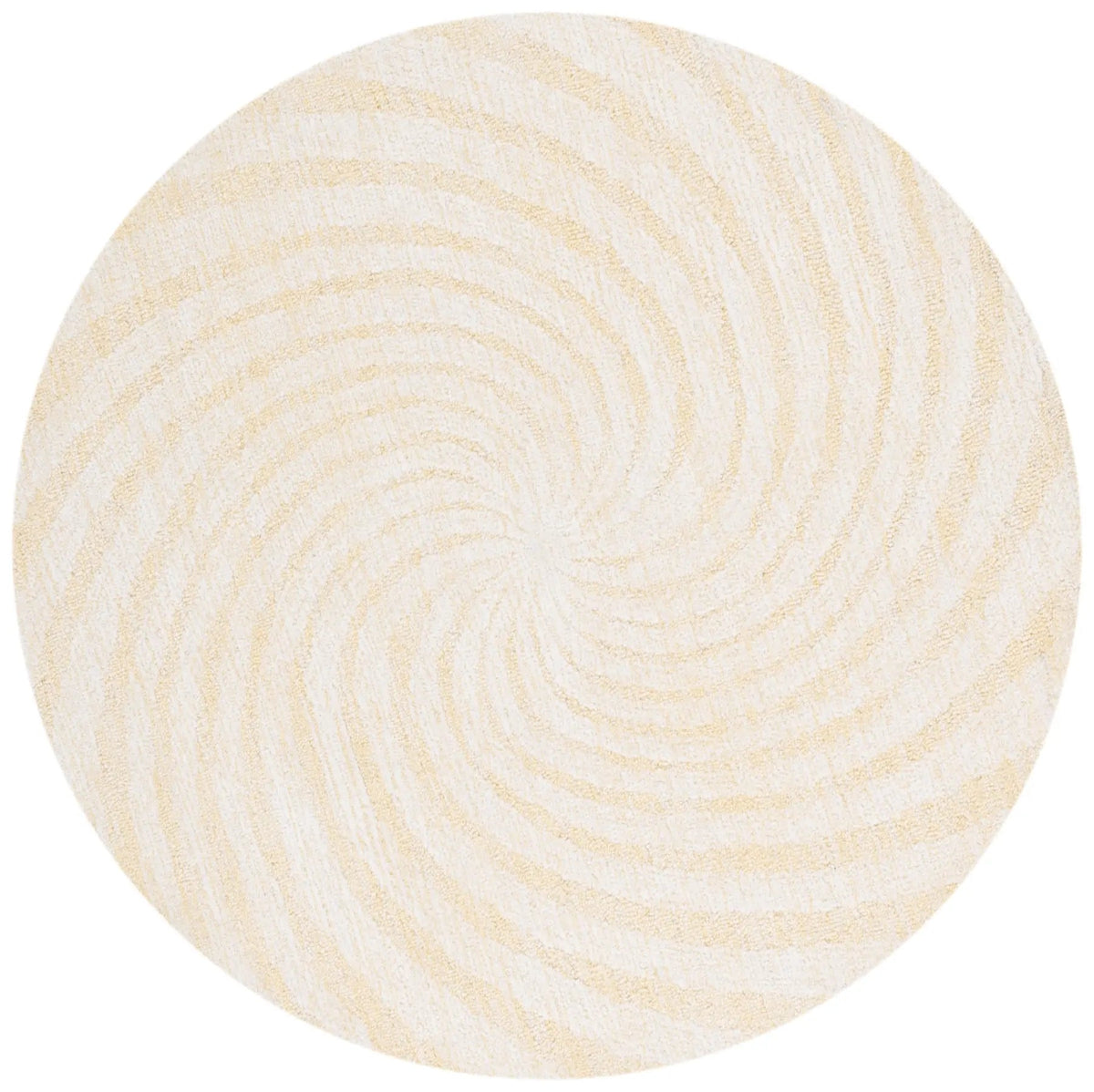 Safavieh Novelty 3'-0" x 3'-0" Rug in Light Gold / Ivory