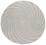 Safavieh Novelty 6'-0" x 6'-0" Rug in Grey / Ivory