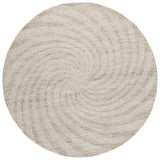 Safavieh Novelty 6'-0" x 6'-0" Rug in Grey / Beige
