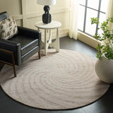 Safavieh Novelty 6'-0" x 6'-0" Rug in Grey / Beige