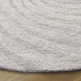 Safavieh Novelty 3'-0" x 3'-0" Rug in Grey / Beige