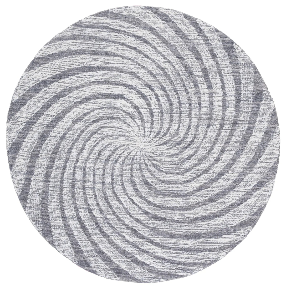 Safavieh Novelty 3'-0" x 3'-0" Rug in Charcoal / Grey