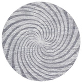 Safavieh Novelty 3'-0" x 3'-0" Rug in Charcoal / Grey