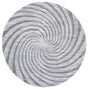 Safavieh Novelty 3'-0" x 3'-0" Rug in Charcoal / Grey