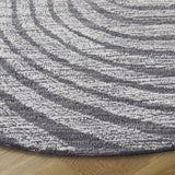 Safavieh Novelty 3'-0" x 3'-0" Rug in Charcoal / Grey