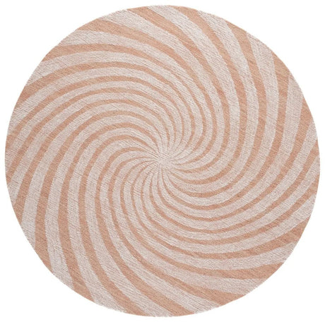 Safavieh Novelty 6'-0" x 6'-0" Rug in Light Rust / Ivory