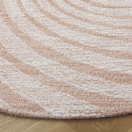 Safavieh Novelty 3'-0" x 3'-0" Rug in Light Rust / Ivory