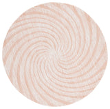 Safavieh Novelty 3'-0" x 3'-0" Rug in Light Rust / Ivory