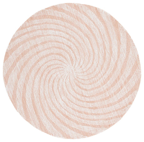 Safavieh Novelty 3'-0" x 3'-0" Rug in Light Rust / Ivory