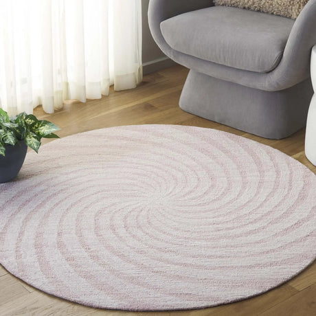 Safavieh Novelty 3'-0" x 3'-0" Rug in Light Pink / Ivory