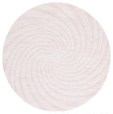 Safavieh Novelty 3'-0" x 3'-0" Rug in Light Pink / Ivory