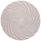 Safavieh Novelty 6'-0" x 6'-0" Rug in Light Lavender / Ivory