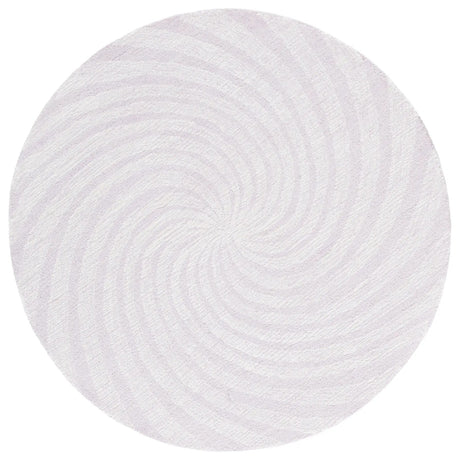 Safavieh Novelty 3'-0" x 3'-0" Rug in Light Lavender / Ivory