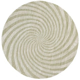 Safavieh Novelty 6'-0" x 6'-0" Rug in Sage / Ivory