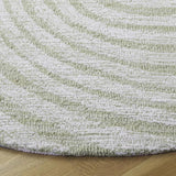 Safavieh Novelty 3'-0" x 3'-0" Rug in Sage / Ivory