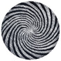 Safavieh Novelty 3'-0" x 3'-0" Rug in Black / Ivory
