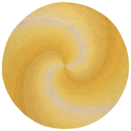 Safavieh Novelty 6'-0" x 6'-0" Rug in Gold / Grey