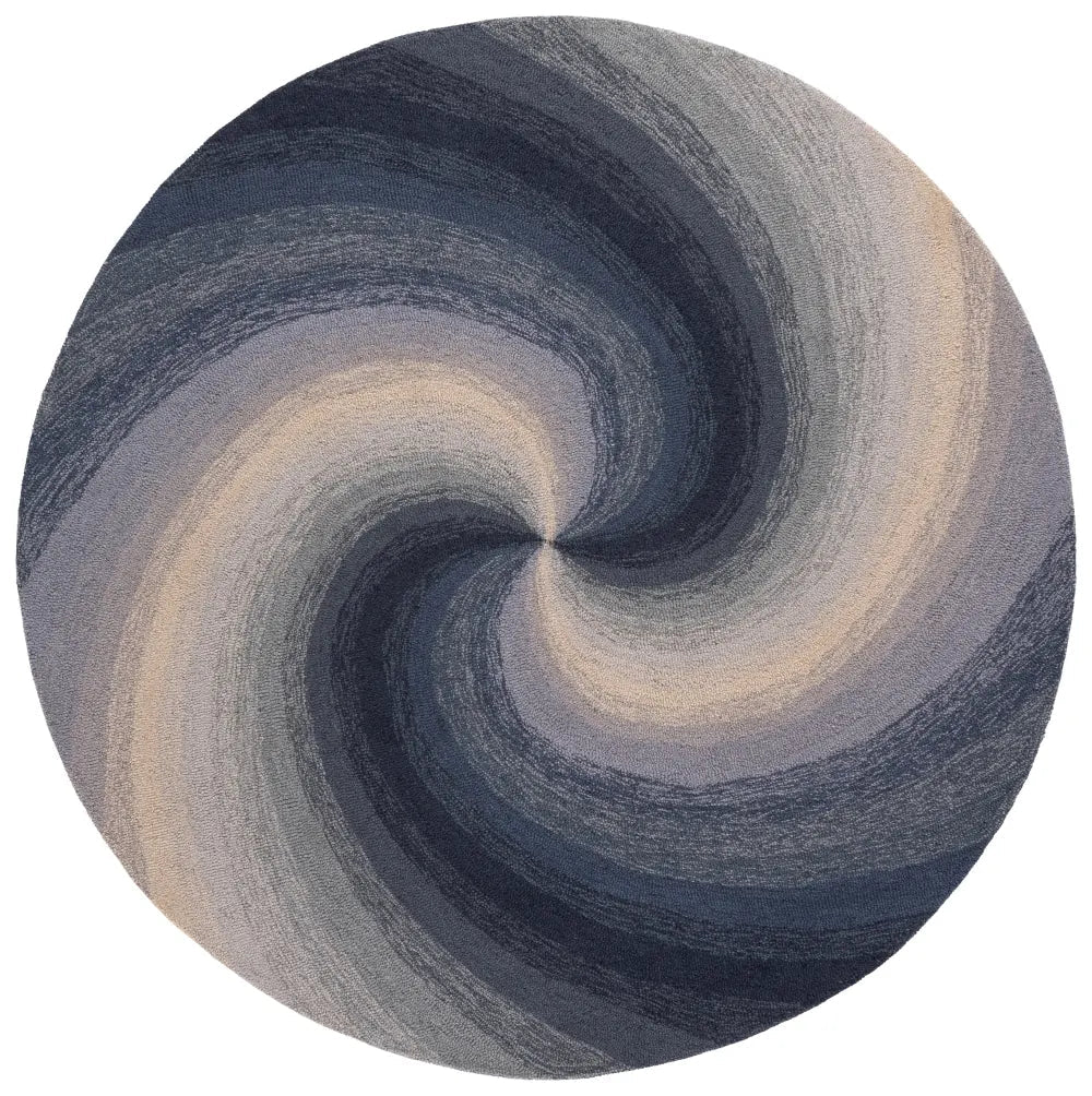 Safavieh Novelty 6'-0" x 6'-0" Rug in Grey / Ivory