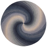 Safavieh Novelty 6'-0" x 6'-0" Rug in Grey / Ivory