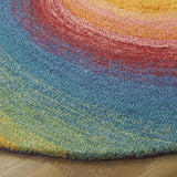 Safavieh Novelty 3'-0" x 3'-0" Rug in Blue / Gold