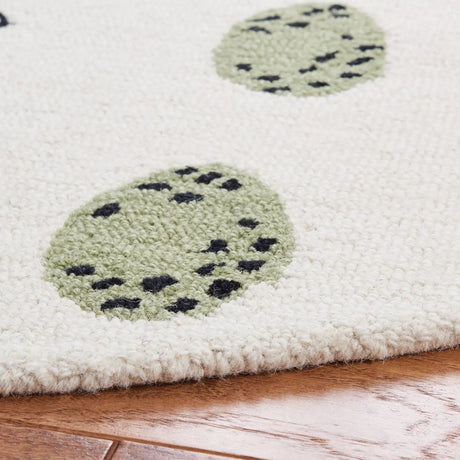 Safavieh Novelty 6'-0" x 6'-0" Rug in Ivory / Blue