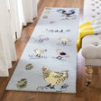 Safavieh Novelty 2'-3" x 8'-0" Rug in Blue / Yellow
