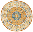 Safavieh Novelty 3'-0" x 3'-0" Rug in Rust / Ivory