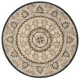 Safavieh Novelty 3'-0" x 3'-0" Rug in Ivory / Grey