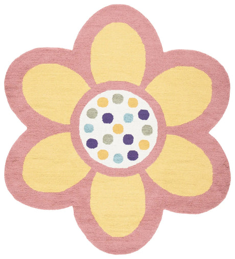 Safavieh Novelty 6'-0" x 6'-0" Rug in Pink / Yellow