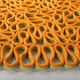 Safavieh Novelty 5'-0" x 5'-0" Rug in Orange / Green